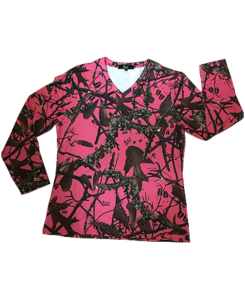 Ladies Pink LS Shirt